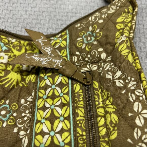 Vera Bradley Brown and Yellow Tote Bag - Picture 3 of 9